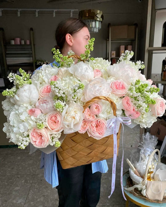 Basket de Neige - Atelier des Fleurs